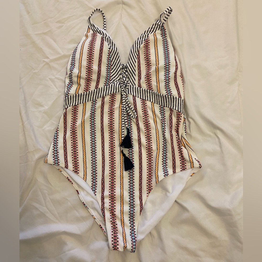 One piece bathing suit